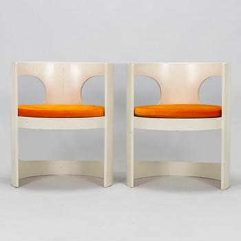 Arne Jacobsen, a set of four 'Prepop' chairs, for Asko, Finland, later half of the 20th century.