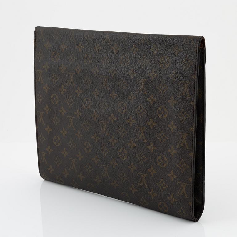 Louis Vuitton, a 1970's monogram canvas briefcase.