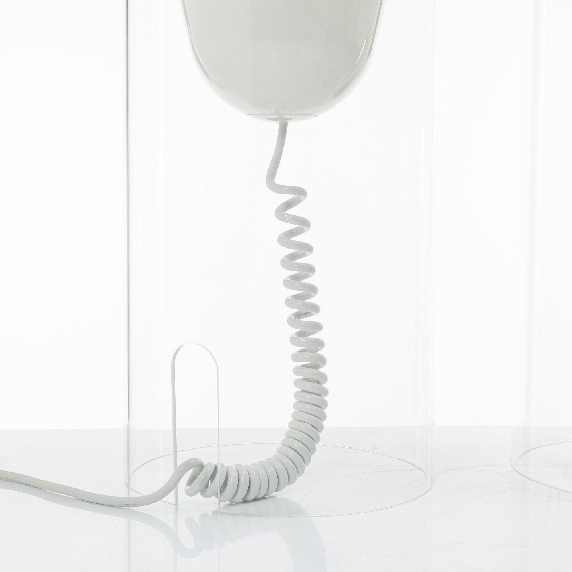 Ferruccio Laviani, a pair of 'Toobe' table lamps, Kartell, Italy.