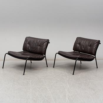 PIERO LISSONI, a pair of 'Frog' easy chairs, Living Divani.