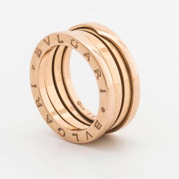 BVLGARI RING 18K gold, B.zero 1 Collection, original box.