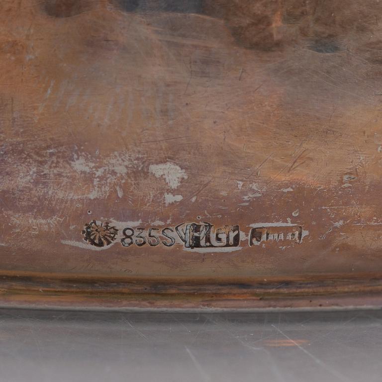 Bowls, 2 pcs and boxes, 2 pcs, silver, including J Collyer & Co Ltd, Birmingham, England 1911.