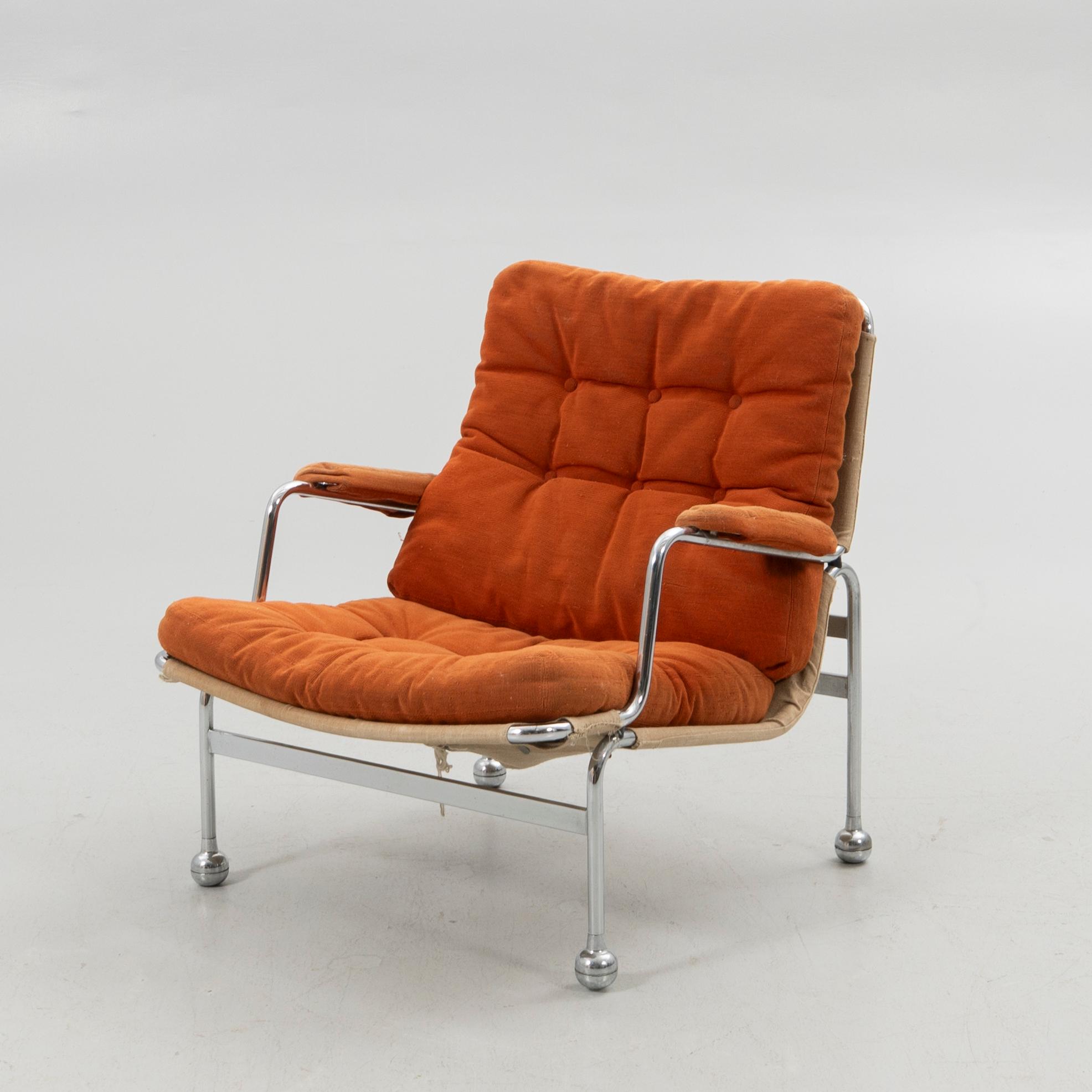 Bruno Mathsson, Fåtölj, "Karin", DUX, 1970-tal.