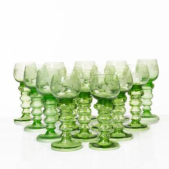 Remmers, 14 pcs, 20th century.