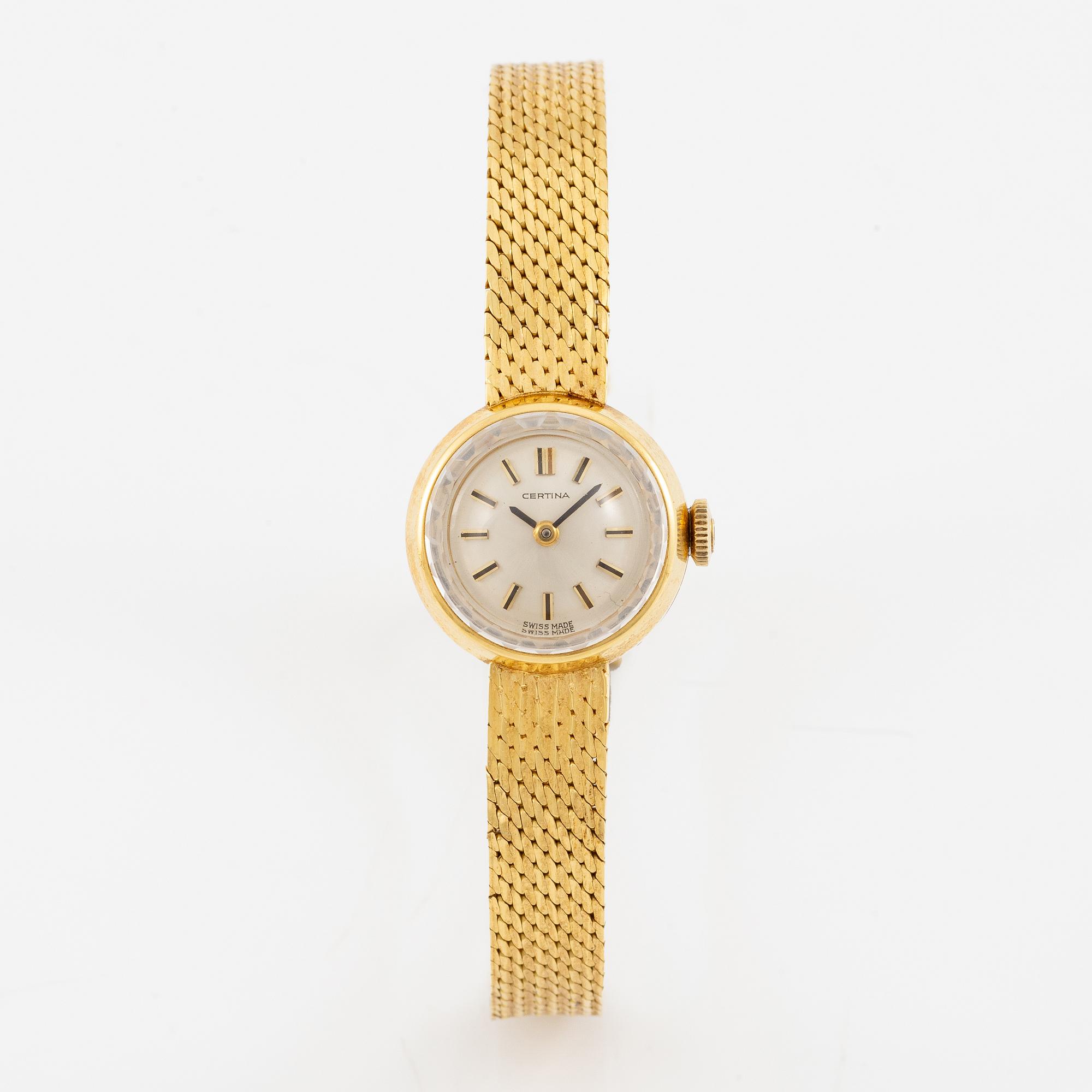 Certina, armbandsur, 17 mm.