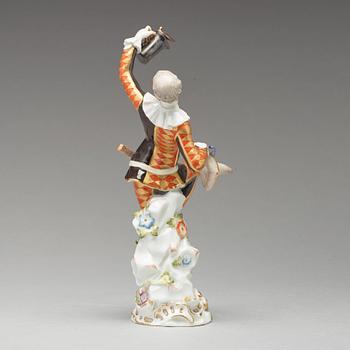 FIGURIN, porslin. Meissen, 1900-tal.