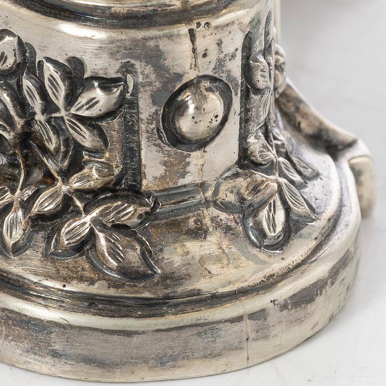 Praktskål, silver, empirestil, 1900-tal.