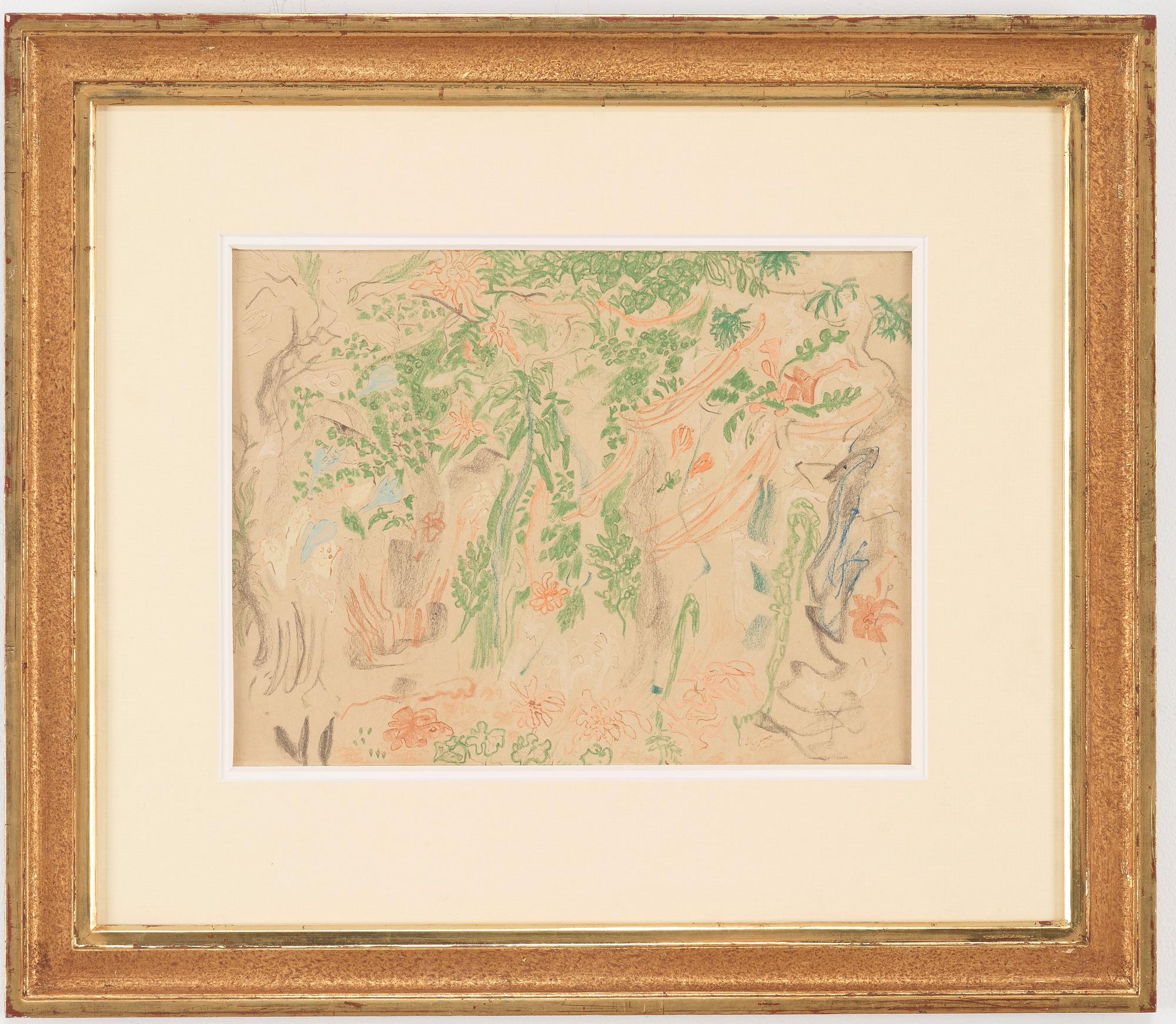 Carl Fredrik Hill, "Exotiskt landskap I" (Exotic landscape I).