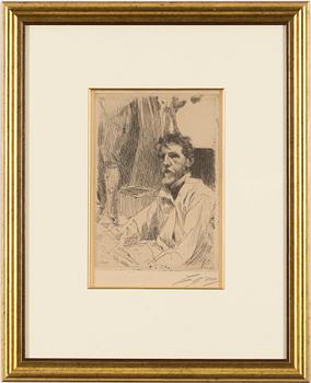 Anders Zorn, "August Saint Gaudens I".