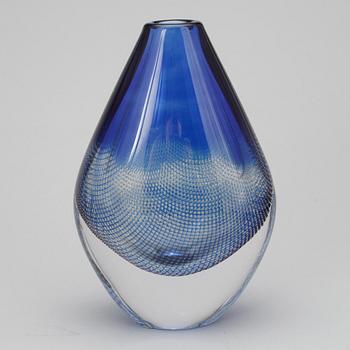 VAS, glas, Kraka, Sven Palmqvist, Orrefors, sign o numr 349.