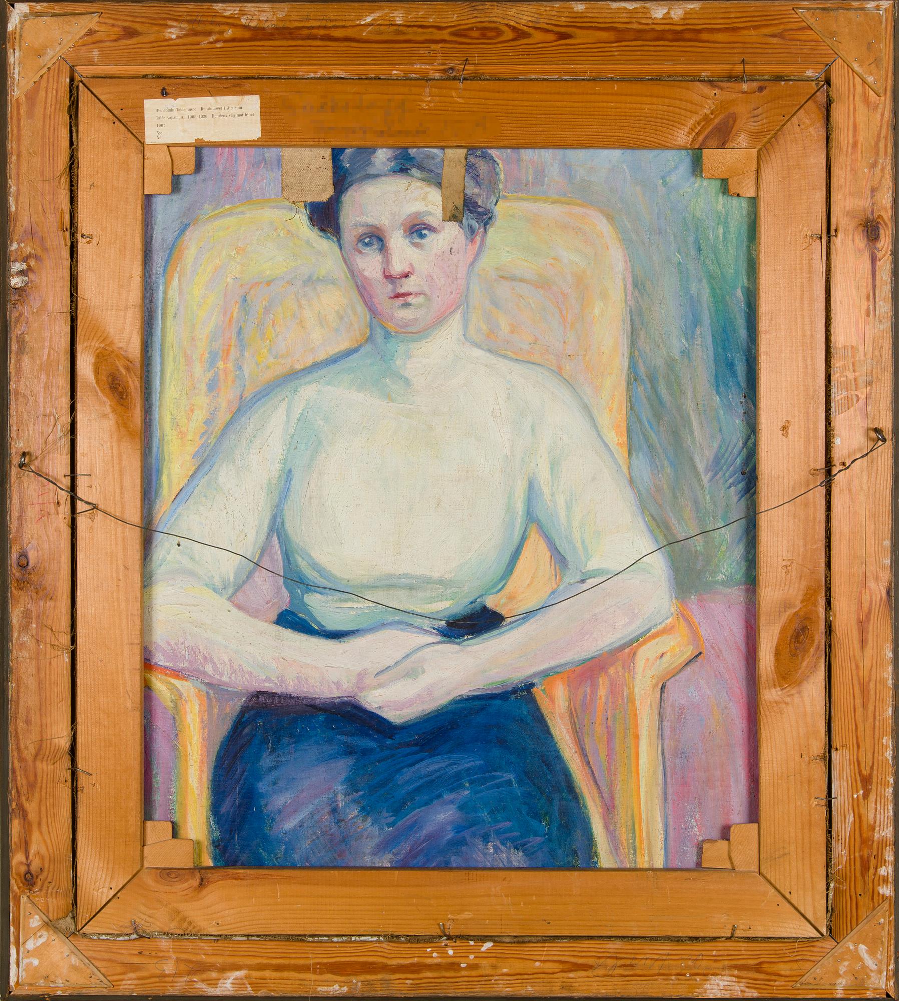 Yrjö Ollila, Kolme tyttöä aidalla.