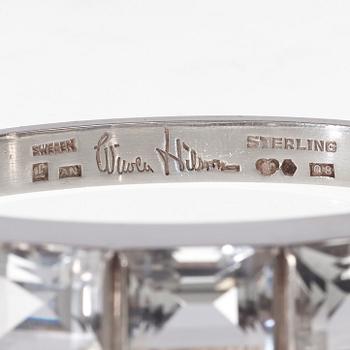 A Wiwen Nilsson sterling bangle, Lund 1942.