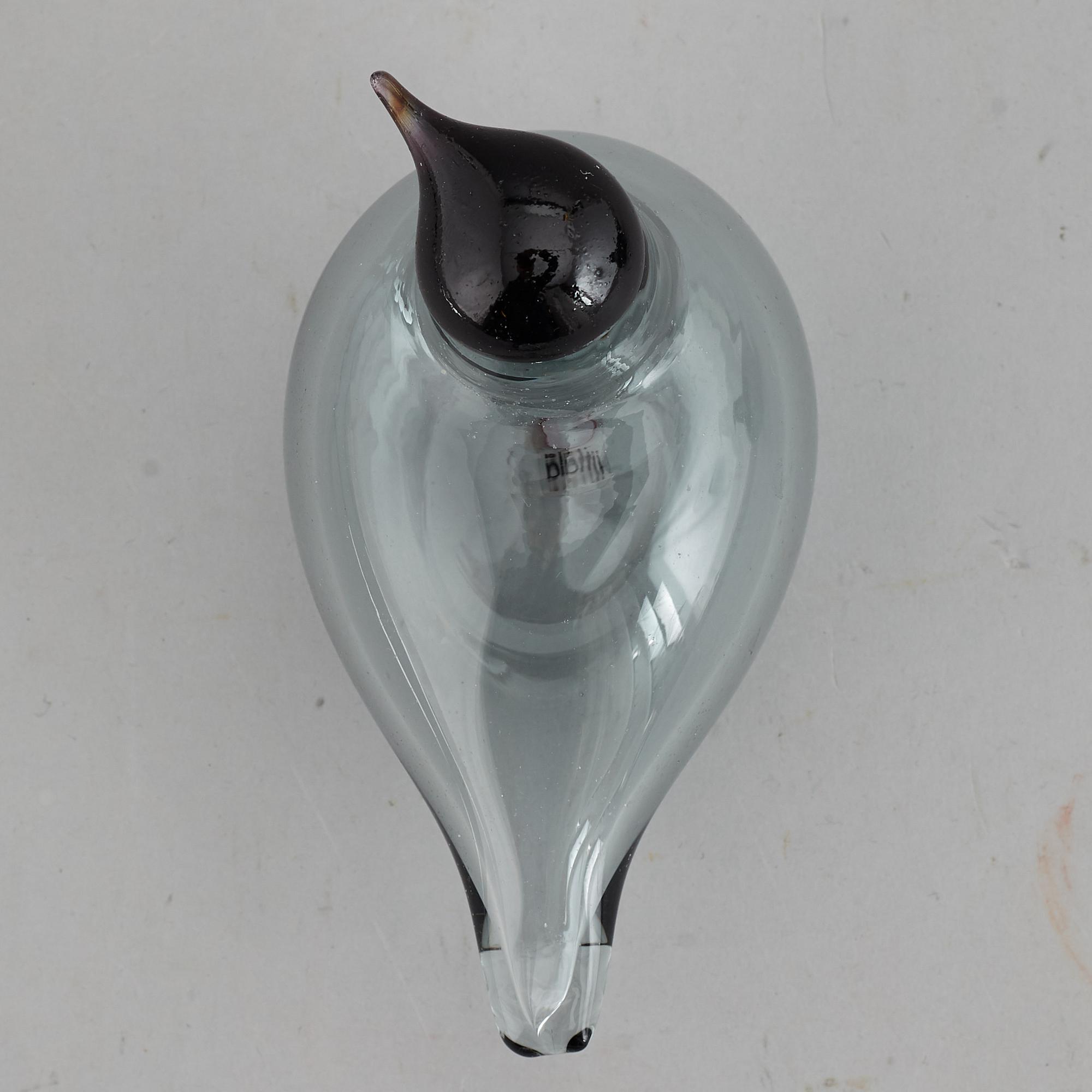OIVA TOIKKA, six glass birds, Nuutajärvi Notsjö, Finland.