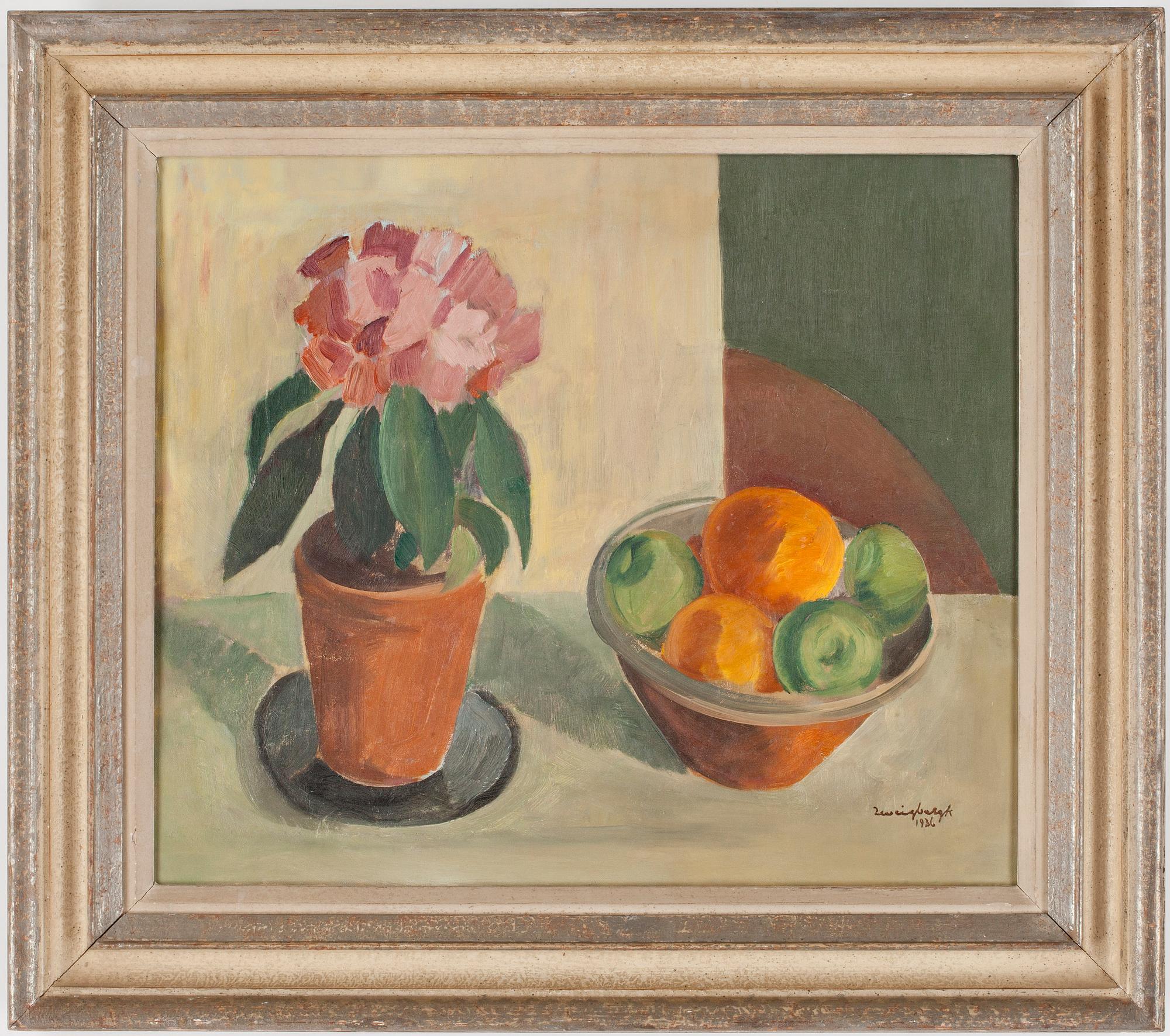 BO VON ZWEIGBERGK, olja på duk, signerad och daterad 1936.