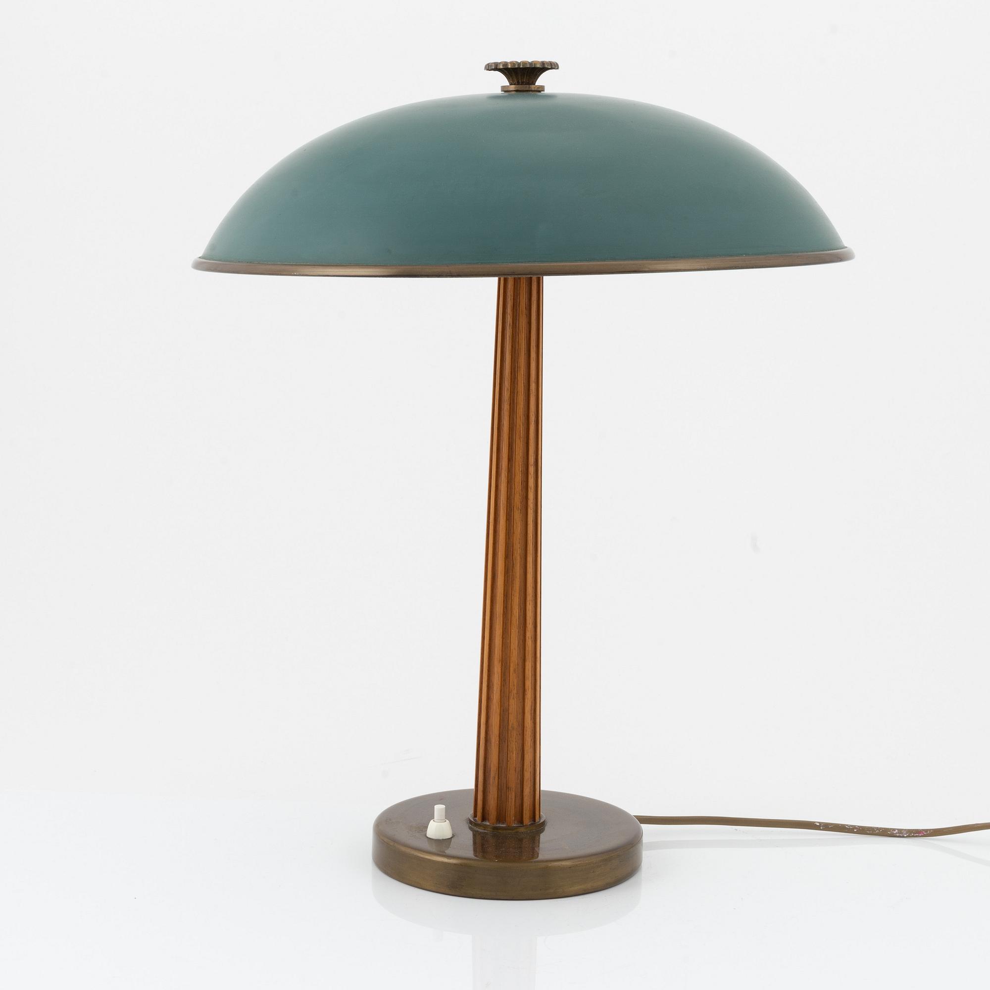 Bordslampa, modell 29595, Nordiska Kompaniet, 1900-talets andra kvartal.