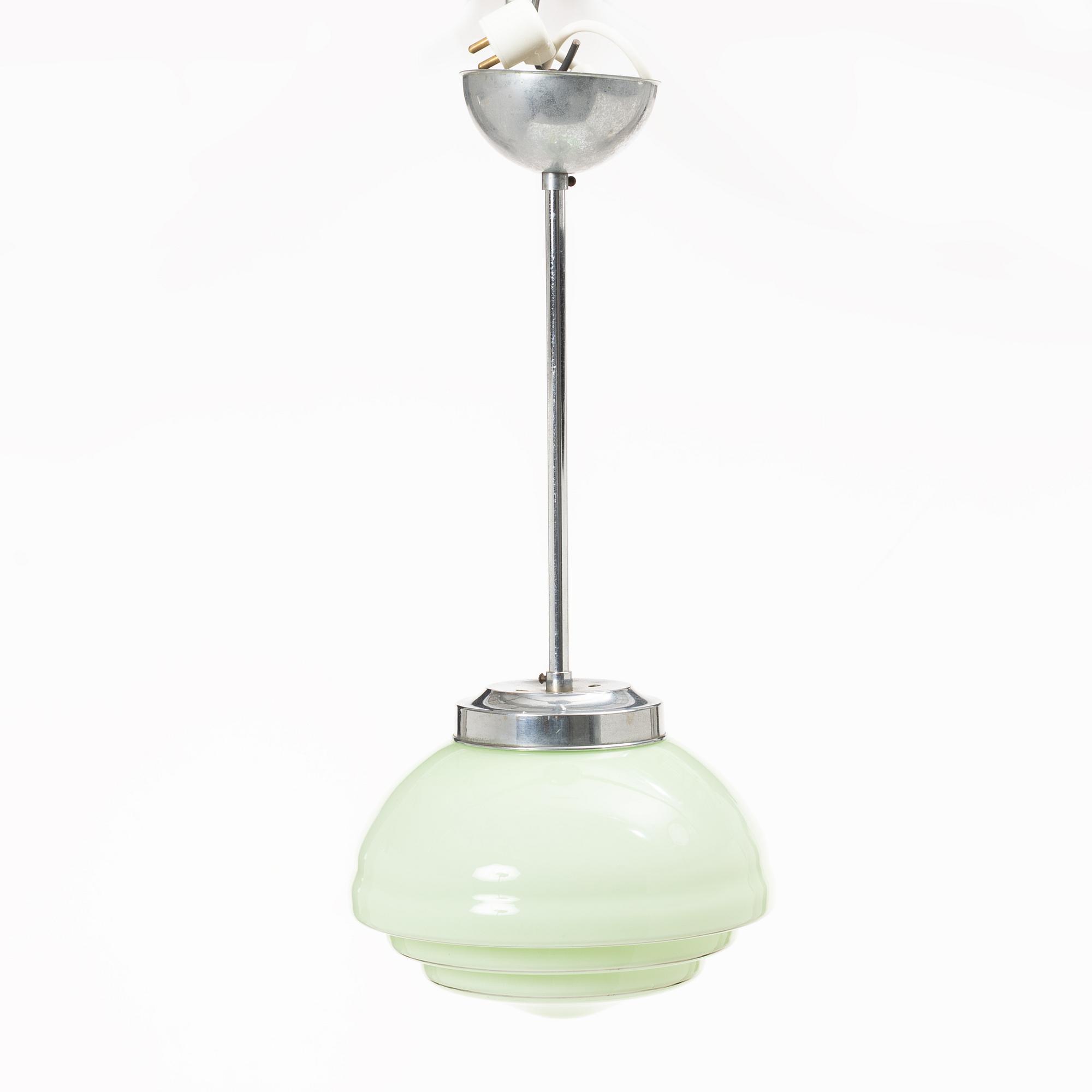 A 1930's ceiling lamp.