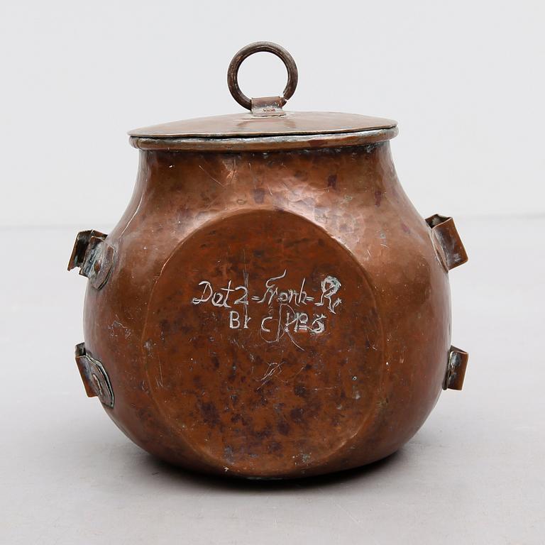 BULKRUKA, koppar, 1800-tal.