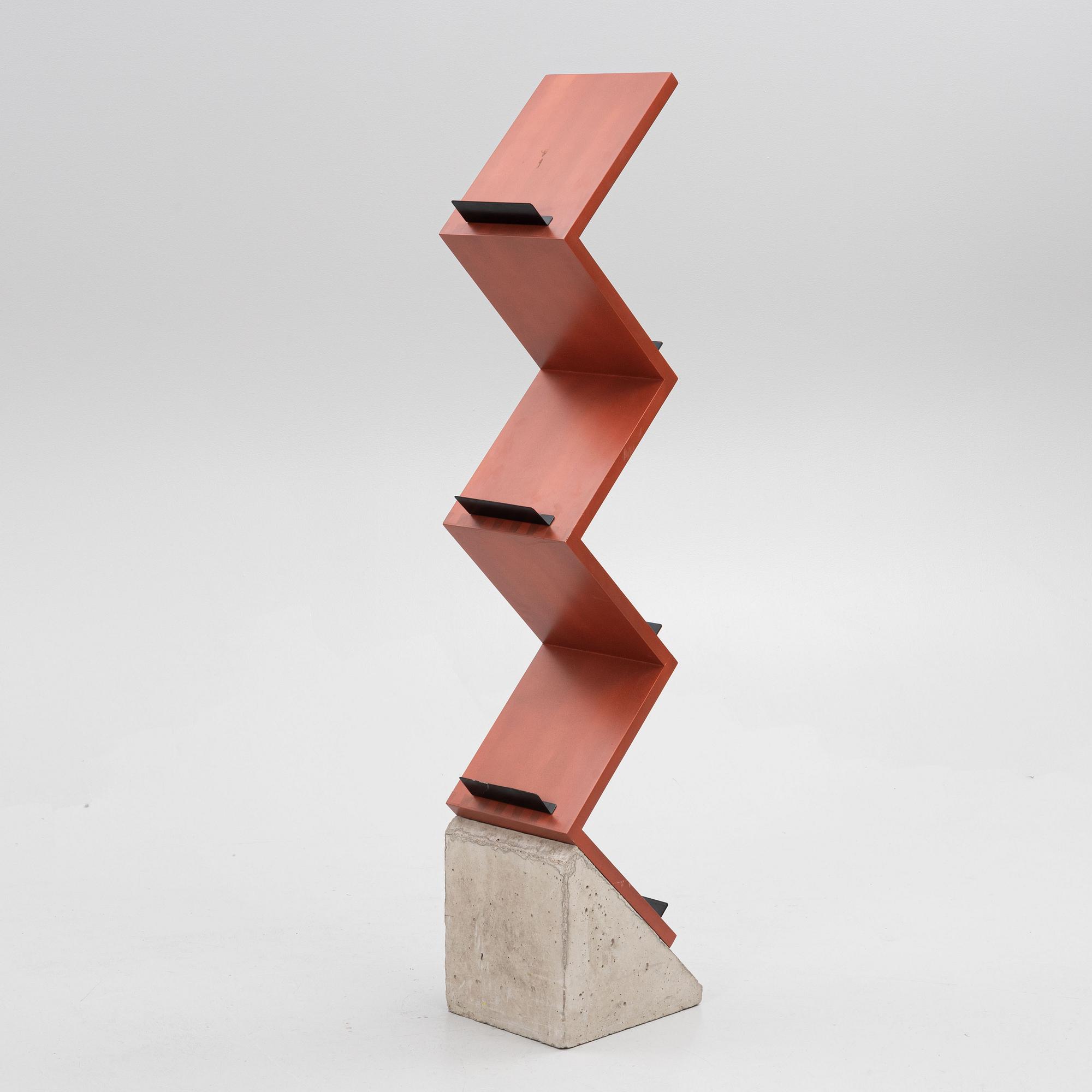 Jonas Bohlin, magazine rack, "Zink", Källemo, Värnamo.