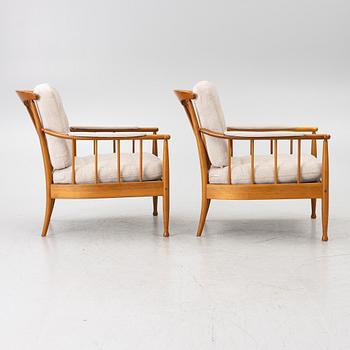 Kerstin Hörlin-Holmquist, A pair of armchairs, 'Skrindan', OPE möbler.