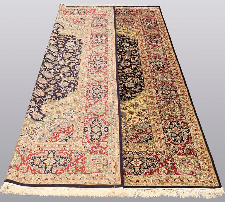 A carpet, 280 x 185 cm.
