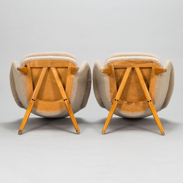 Carl Gustaf Hiort af Ornäs,  a pair of 'Pedro' armchairs for Puunveisto Oy - Wood work Ltd.