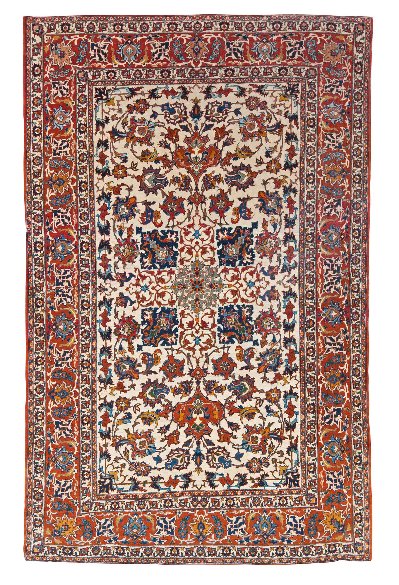 SEMIANTIK ISFAHAN. 229 x 145,5 cm.