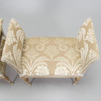 Banketter, ett par, omkring år 1800, Sengustavianska.