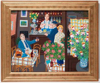 Lennart Jirlow, Caféinteriör.