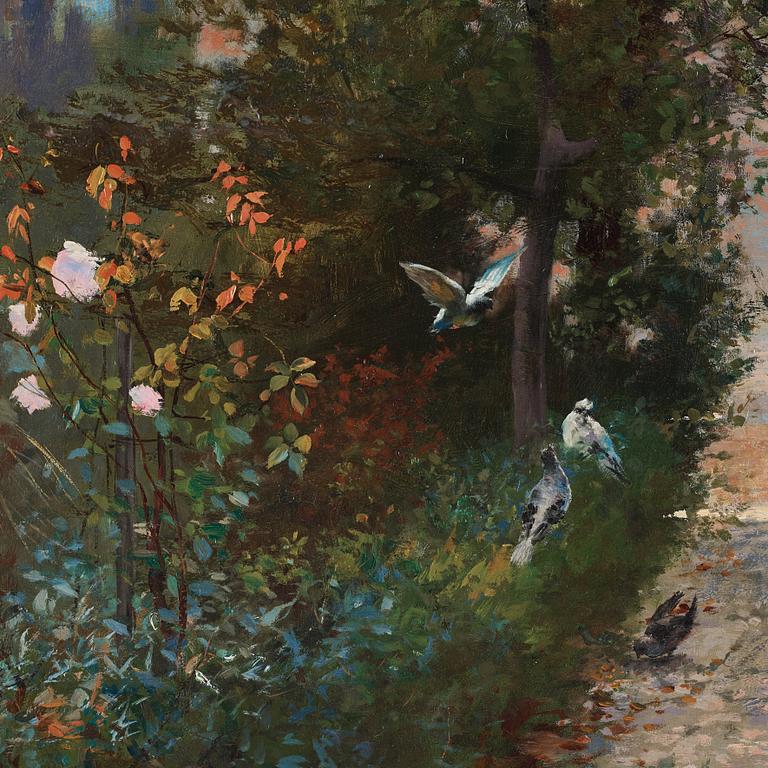 Hugo Birger, "Trädgård i Alhambra".