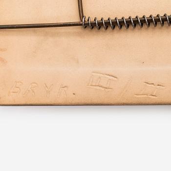 Rut Bryk, Relief, stoneware, signed BRYK.