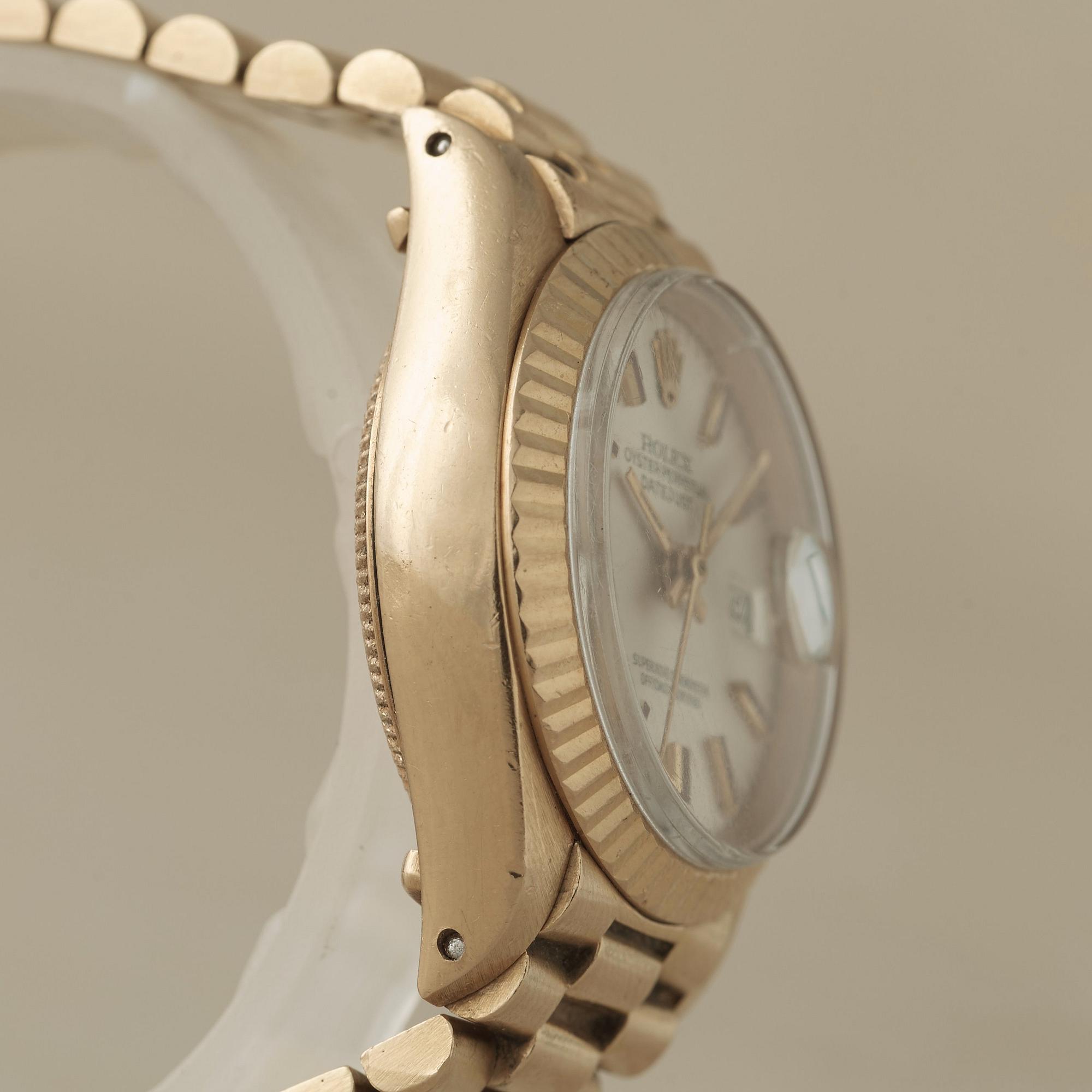 ROLEX, Oyster Perpetual Datejust, Chronometer, "Sigma dial", armbandsur, 26 mm,