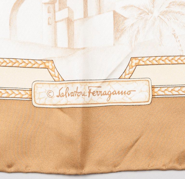 SCARF, Salvatore Ferragamo.