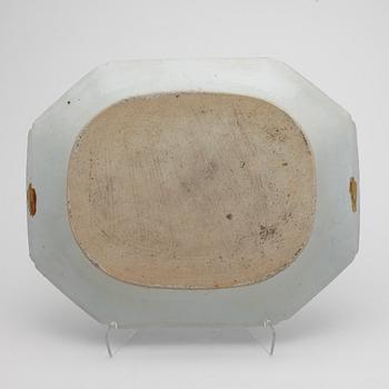 STEKFAT, porslin, Qing dynastin, Qianlong, (1736-95).