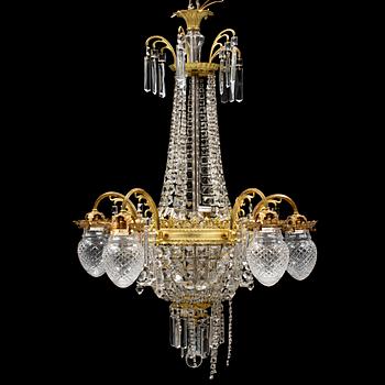 A 20th century ceiling light.