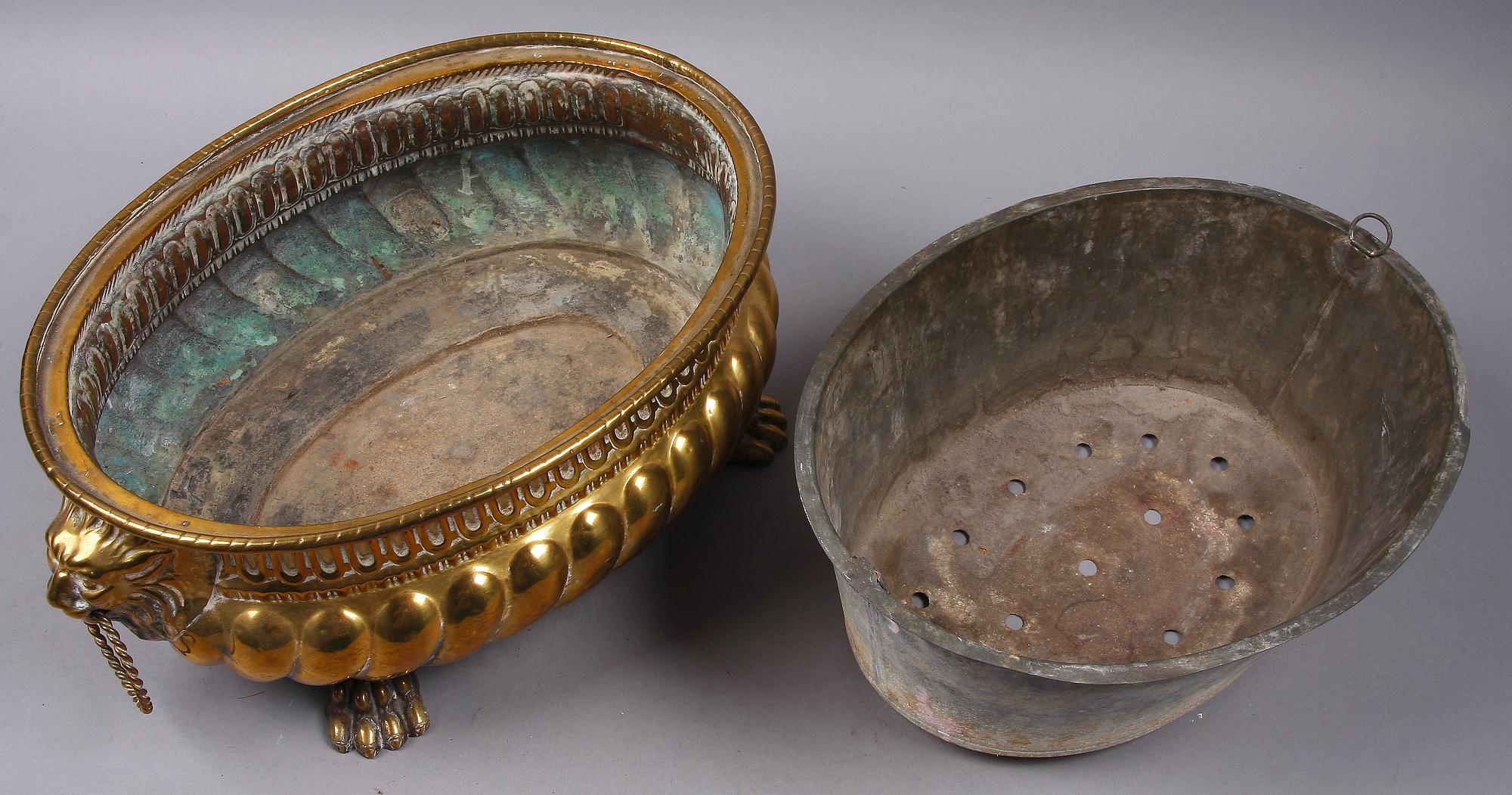 YTTERFODER, mässing, 1800-1900-tal.