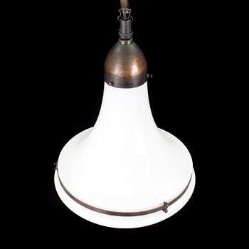 A ceiling lamp, "Luzette" designed by Peter Behrens for AEG (Allgemeine Electricitäts-Gesellschaft).