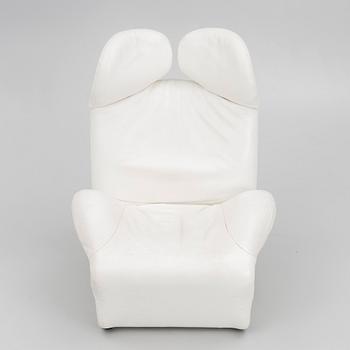 Toshiyuki Kita, a 'Wink' lounge chair, Cassina, 1980's.