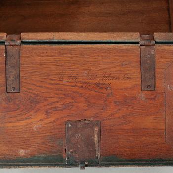 A casket from the 18th century.