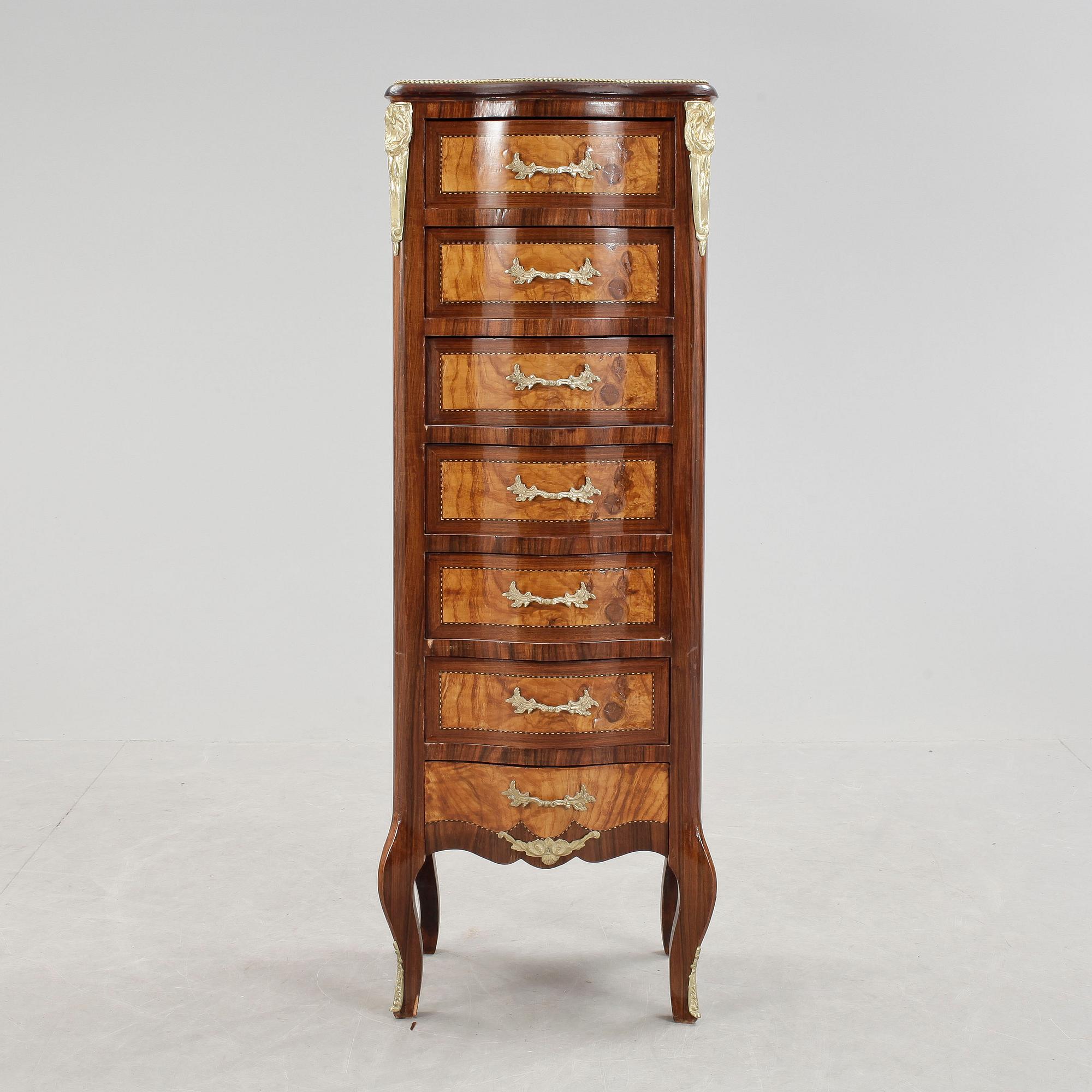 HERRBYRÅ, louis XVI-stil, 1940/50-tal.