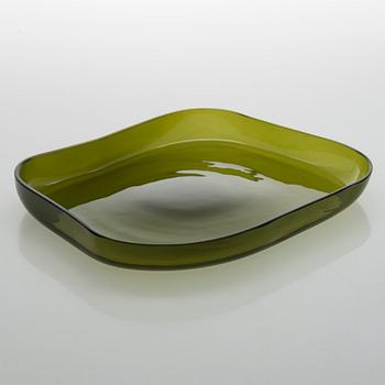 Alvar Aalto, lautanen, malli 3900-40, signeerattu Alvar Aalto Iittala -56.