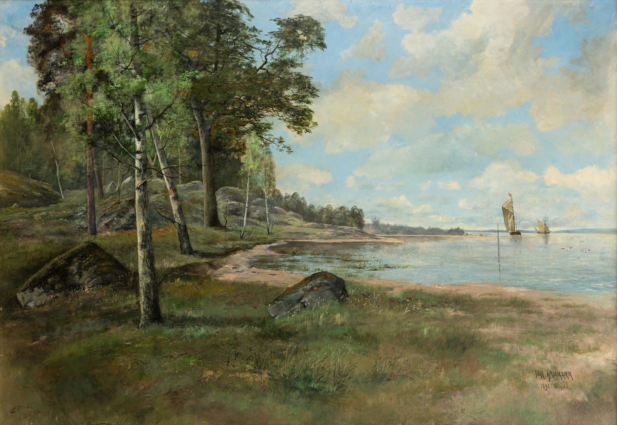 Ivar Naumann, Motif from Windö.