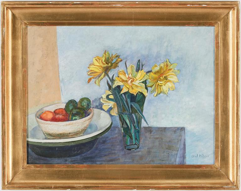 AXEL NILSSON, olja på duk, signerad. Daterad à tergo 1942.