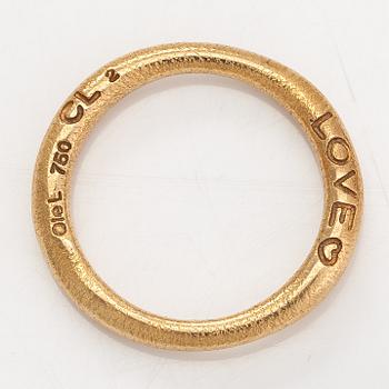 Ole Lynggaard, Ring "Love 3", 18K guld. Danmark.