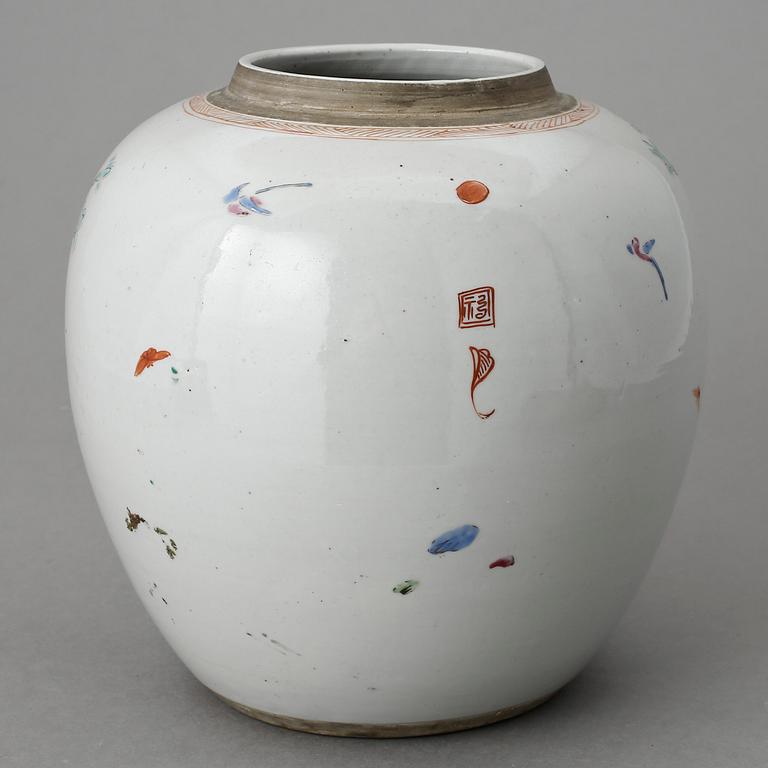 BOJAN, porslin, Kina, sent 1800-tal.