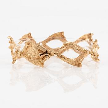 Bracelet 14K gold, Finland 1973.