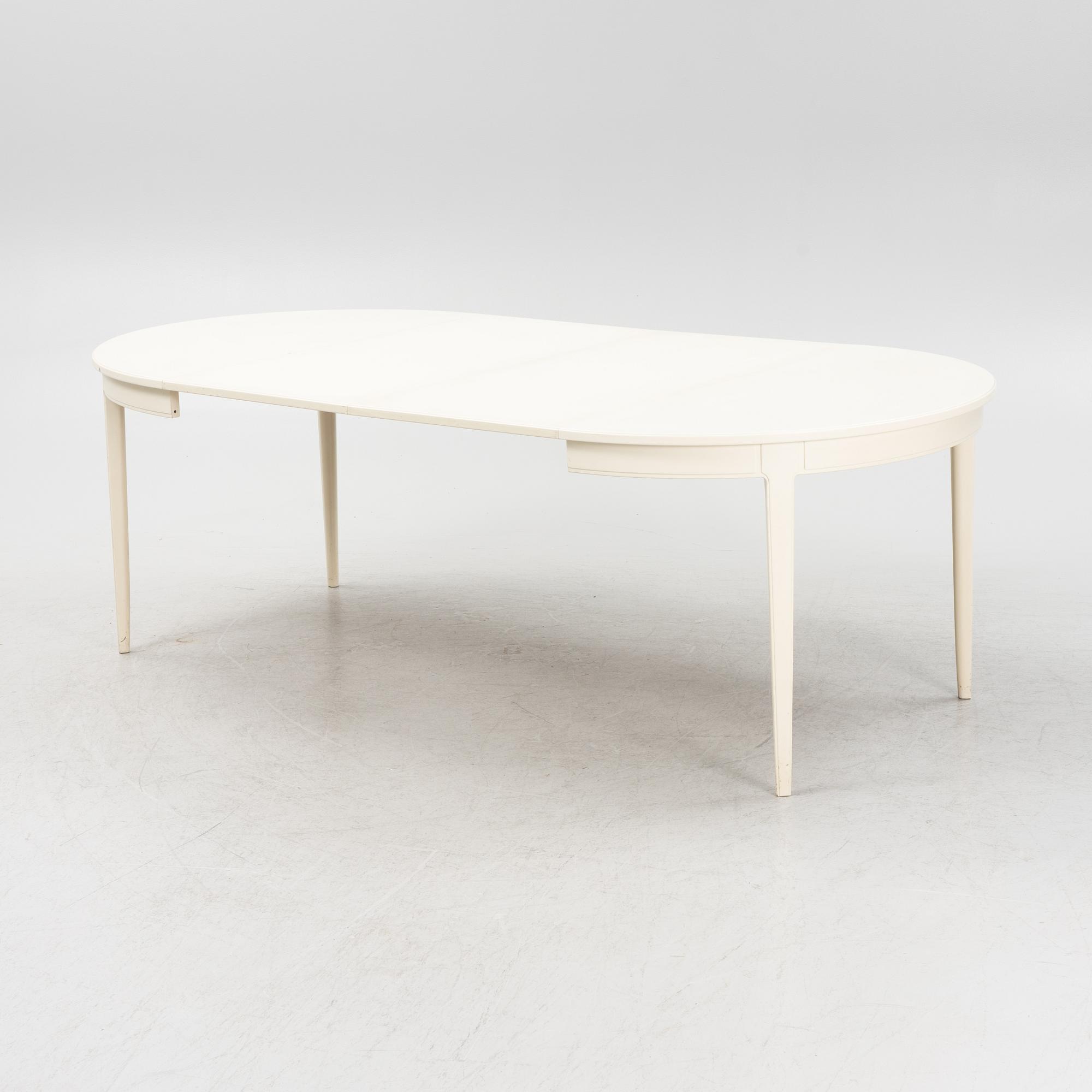 Carl Malmsten, matbord och stolar, 4 st, "Herrgården", Bodafors.