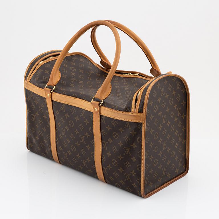 Louis Vuitton, a monogram canvas dog carrier, 2000.