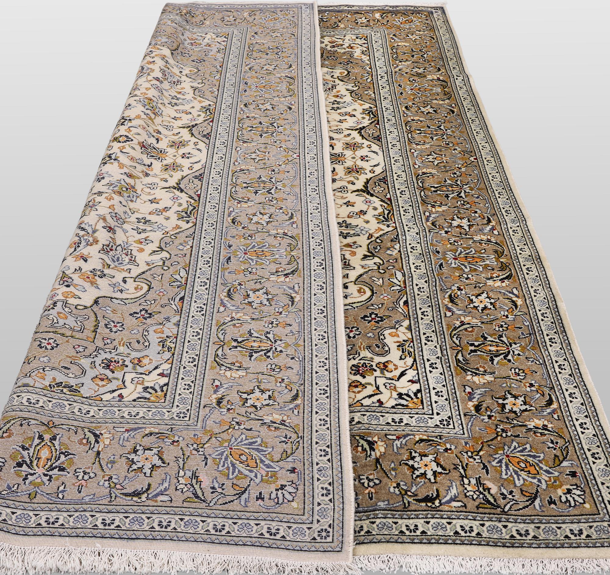 A Keshan carpet, 295 x 199 cm.