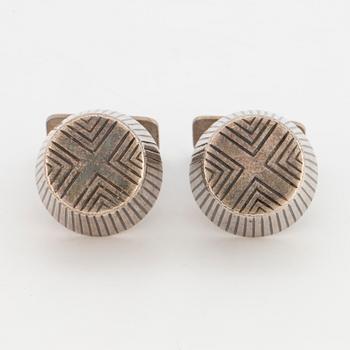 ELON ARENHILL, Gustaf Dahlgren & Co, cufflinks, silver.