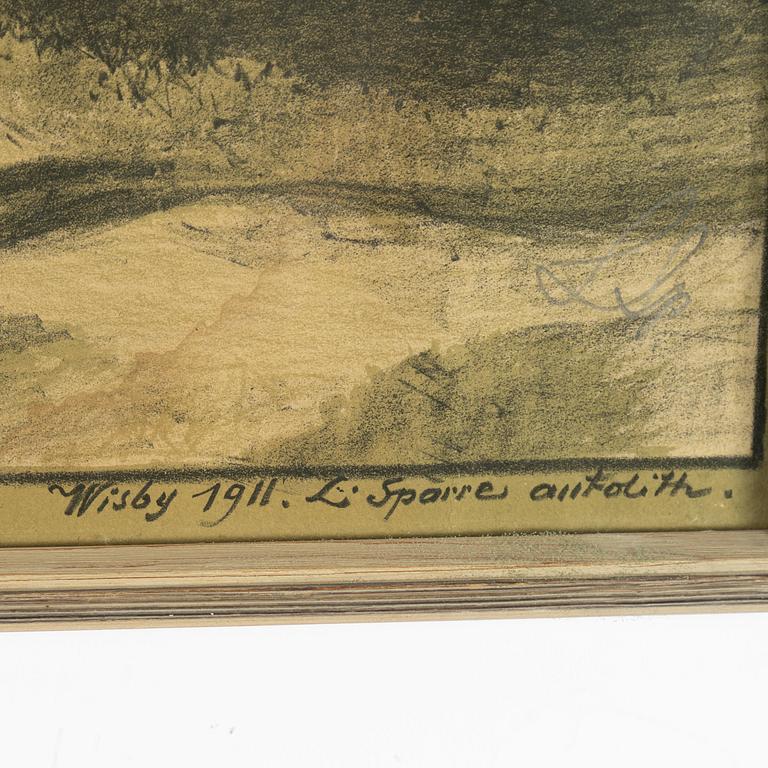 Louis Sparre, "Norderport", "Österport", "Södra muren", "Norra muren".